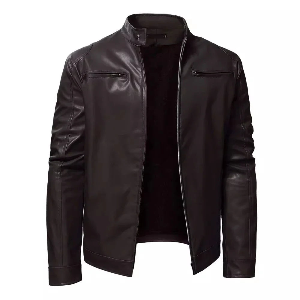 Jean-Claude™ | Blouson Motard en Cuir