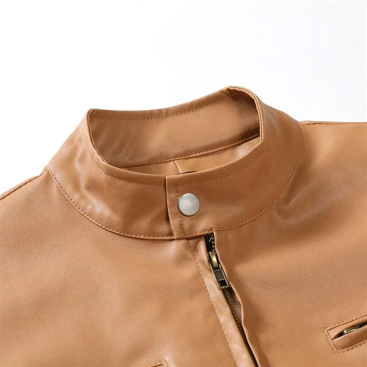 Jean-Claude™ | Blouson Motard en Cuir